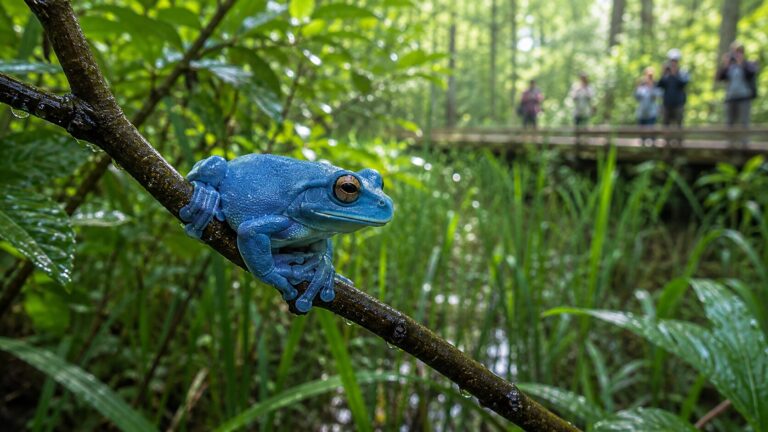 Rana Arboricola Blu