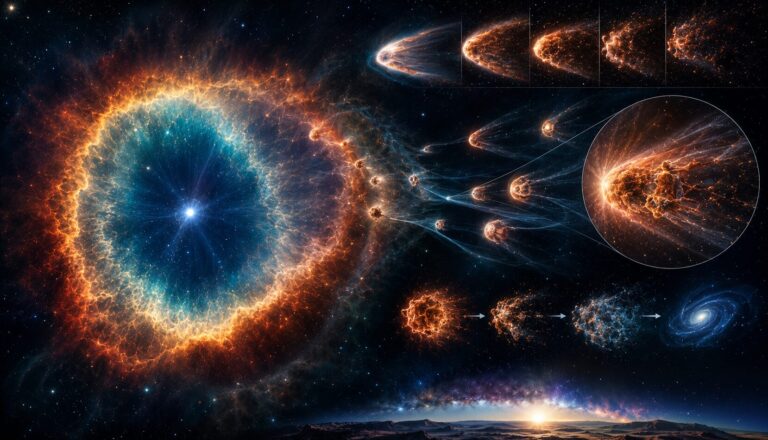 Scoperti 22 Bow Shocks nella Nebulosa Elica