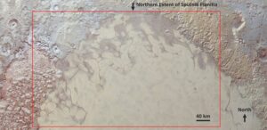 Sputnik Planitia Plutone