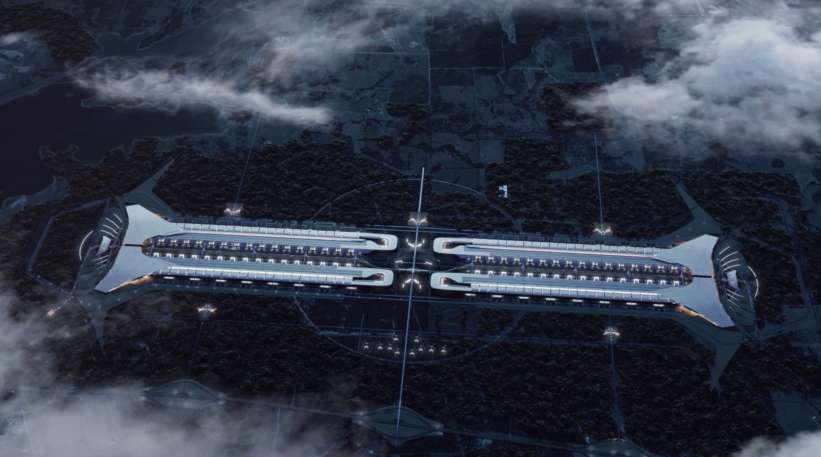 Terafab Texas rendering