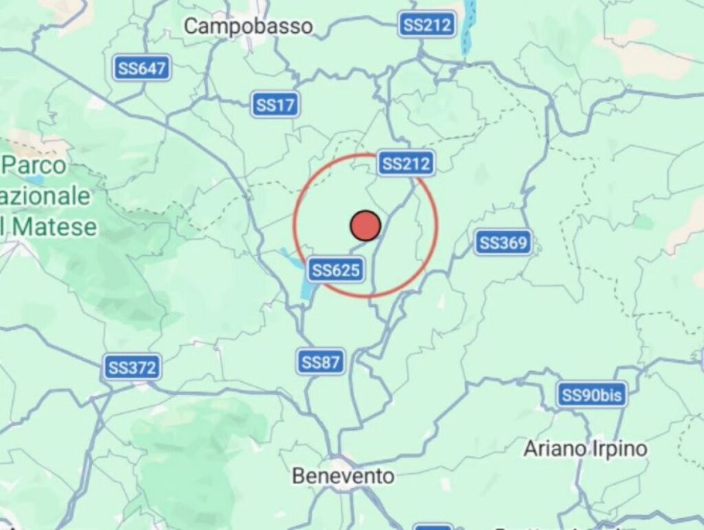 Terremoto Benevento