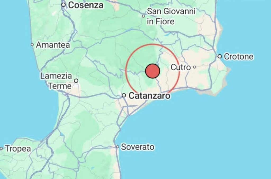 Terremoto Catanzaro