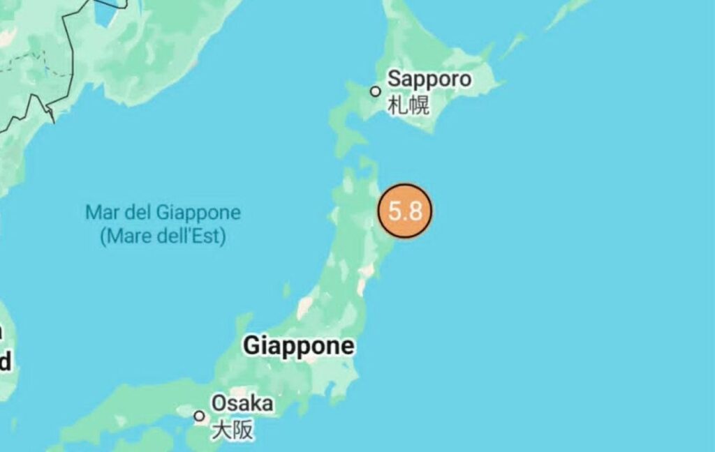 Terremoto Giappone