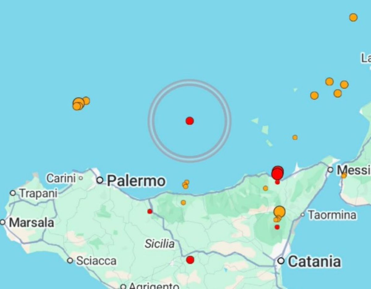Terremoto Isole Eolie