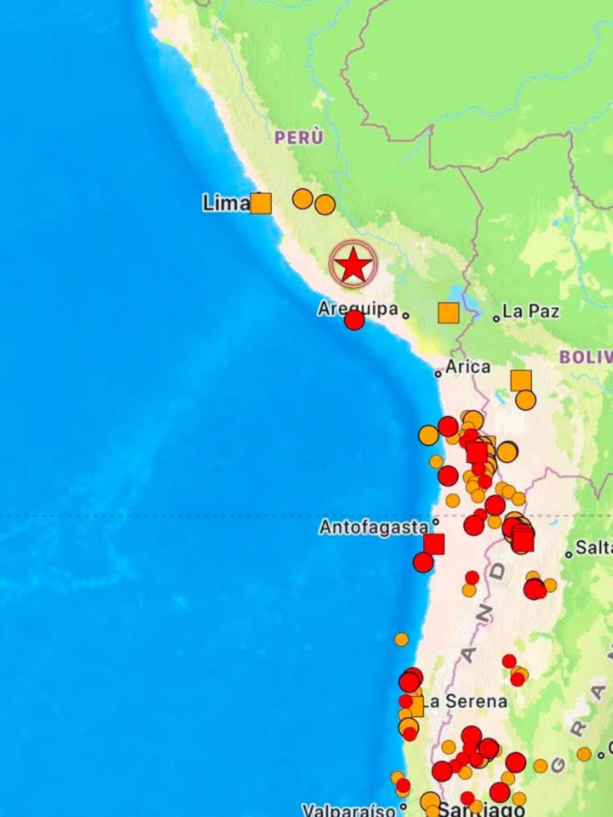 Terremoto Perù