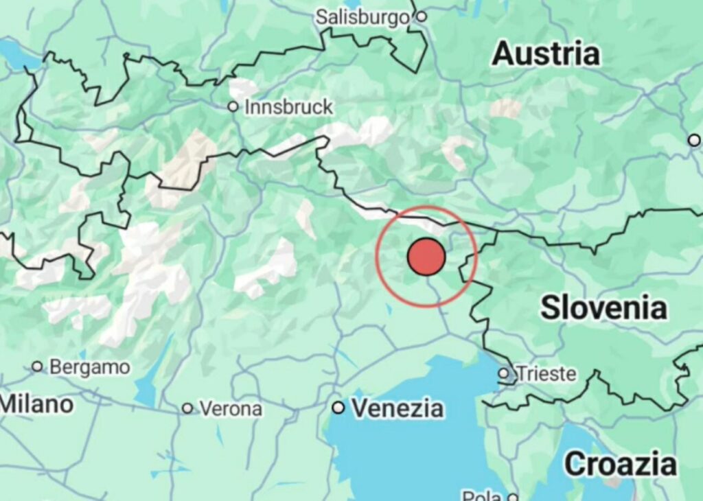 Terremoto Udine