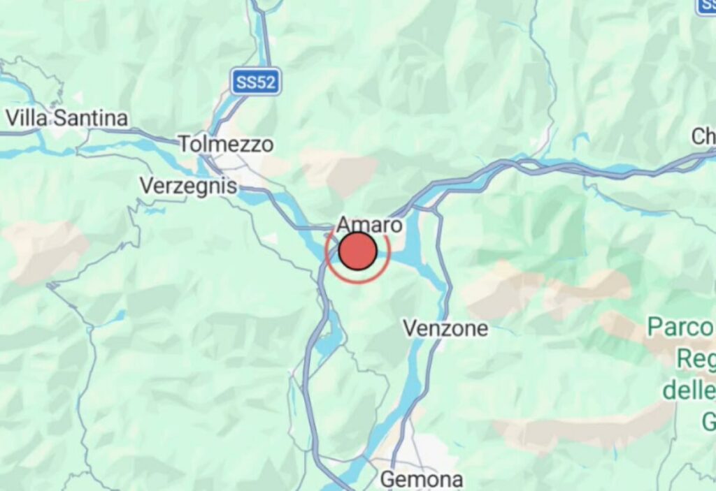 Terremoto Udine