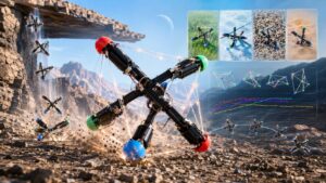 Tribar il Robot tensegrale