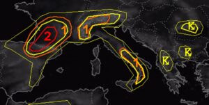 allerta estofex 9 agosto 2026