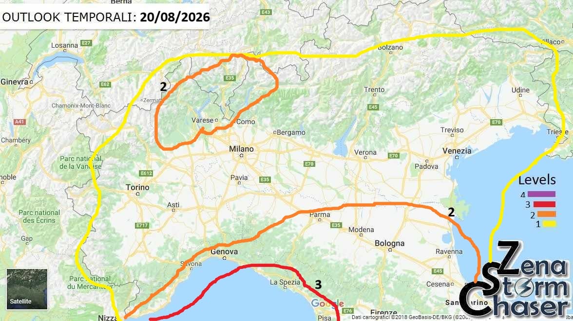 allerta meteo 21 agosto