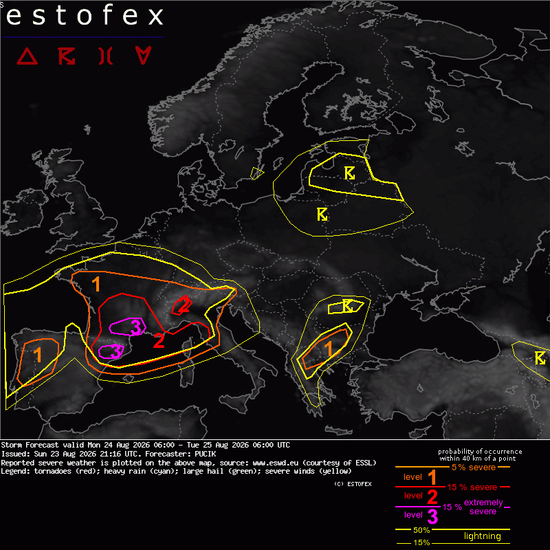 allerta meteo 24 agosto