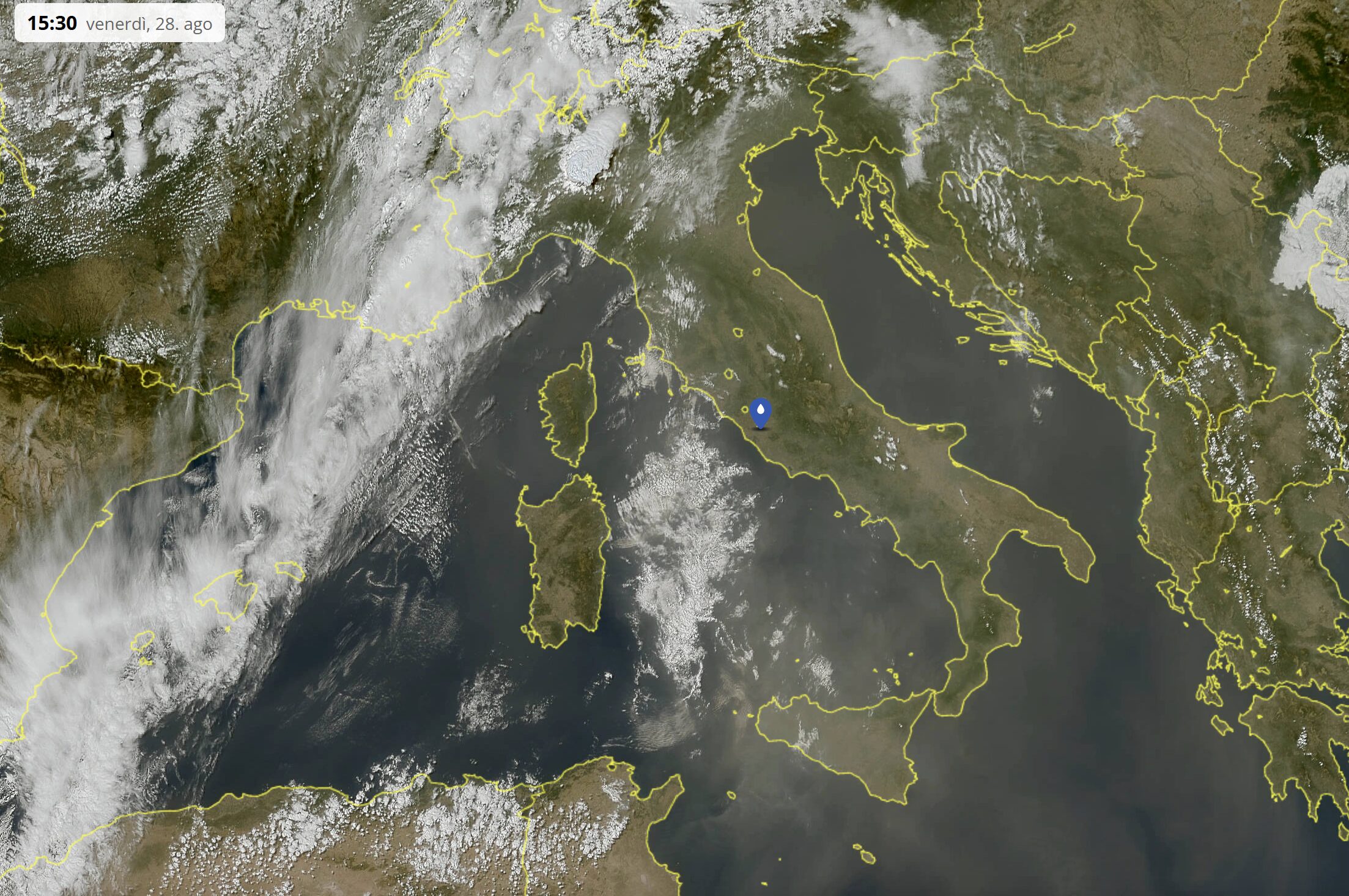 allerta meteo 28 agosto 2026