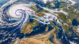 allerta meteo ciclone raffaella
