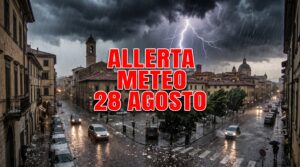 allerta meteo domani 28 agosto aeronautica militare