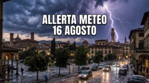 allerta meteo domani domenica 16 agosto 2026