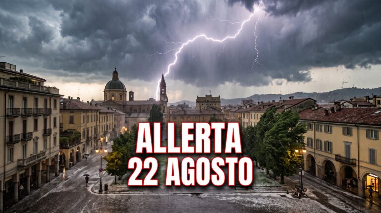 allerta meteo domani sabato 22 agosto aeronautica militare