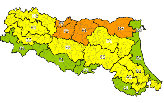 allerta meteo emilia romagna