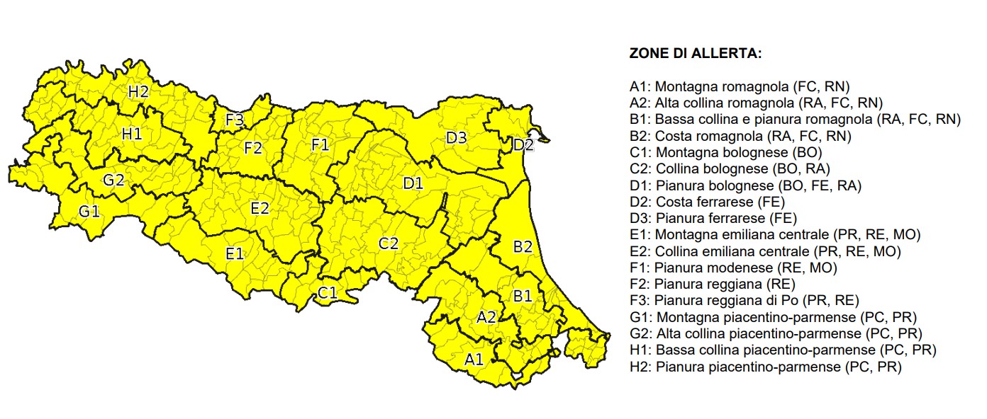 allerta meteo emilia romagna 21 agosto