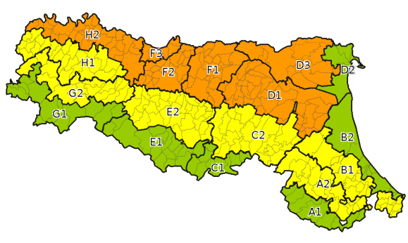 allerta meteo emilia romagna