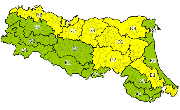 allerta meteo emilia romagna