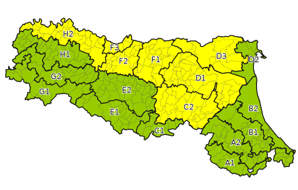 allerta meteo emilia romagna