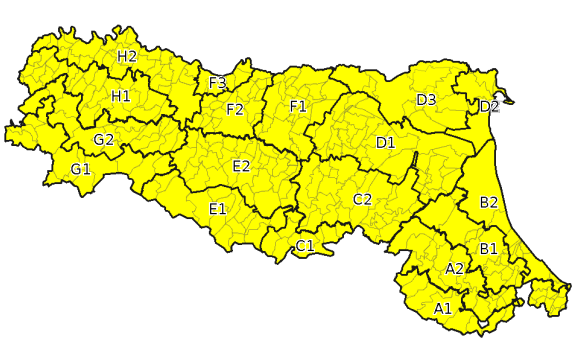allerta meteo emilia romagna