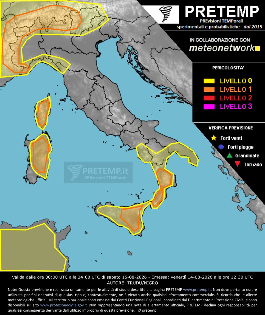 allerta meteo ferragosto