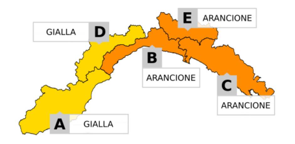 allerta meteo liguria