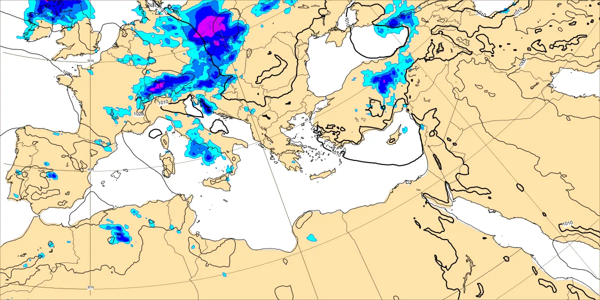 allerta meteo lunedì ore 23
