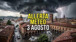 allerta meteo oggi lunedì 3 agosto