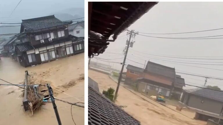 alluvione giappone