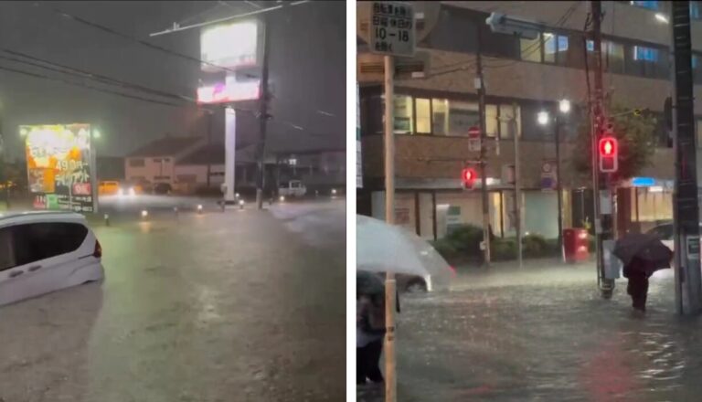 alluvione giappone chiba