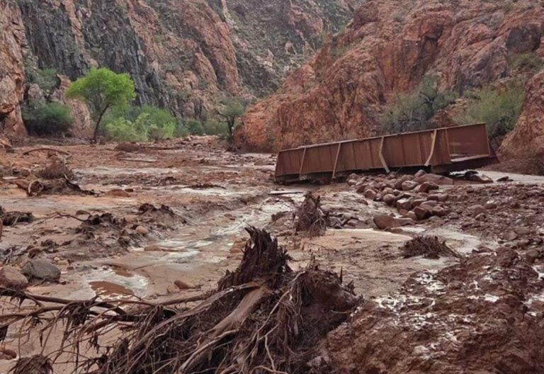 alluvione lampo grand canyon