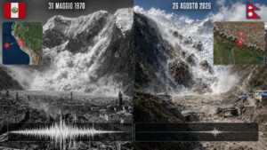 alluvione nepal e Monte Huascarán del 1970 in Perù