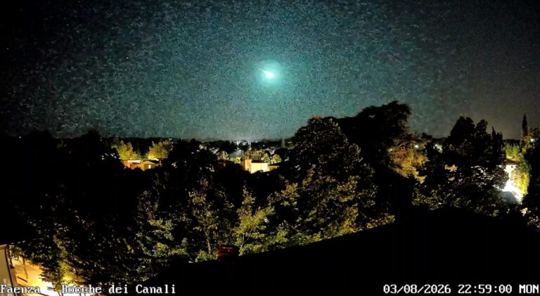 bolide 3 agosto 2026