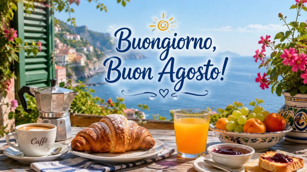 buongiorno buon agosto