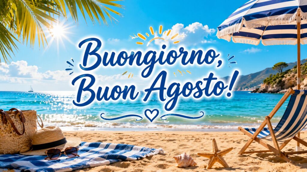 buongiorno buon agosto