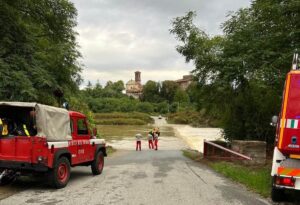 ciclista travolto torrente cervo piemonte