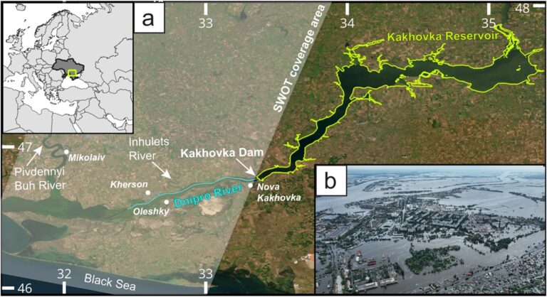 diga di Kakhovka ucraina