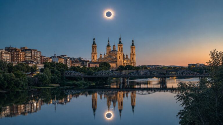 doppia Eclissi di Saragozza foto NASA
