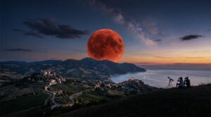 eclissi luna rossa