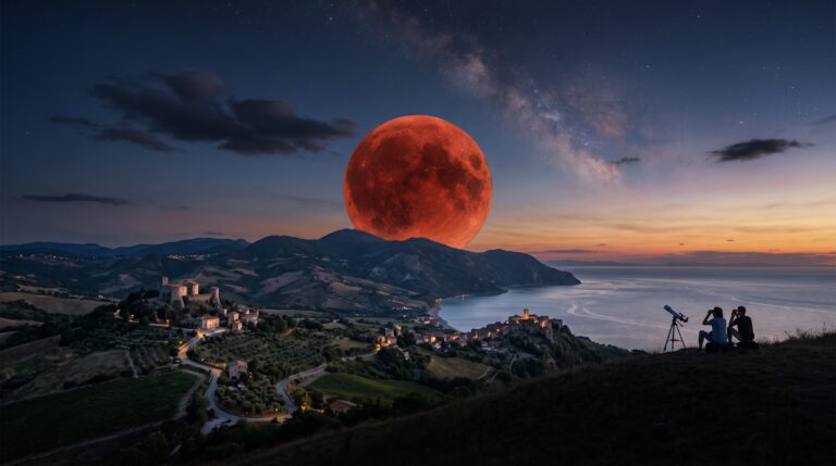eclissi luna rossa