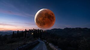 eclissi luna rossa italia 28 agosto