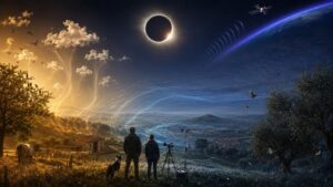 eclissi solare meteo animali vento