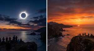 eclissi solare oggi doppio tramonto