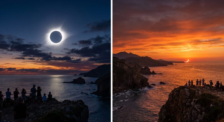 eclissi solare oggi doppio tramonto