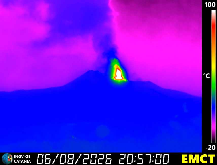 eruzione etna 6 agosto 2026