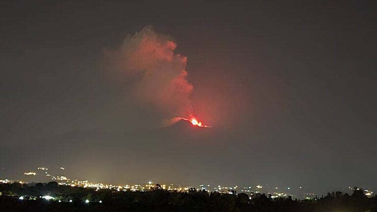 eruzione etna 6 agosto 2026
