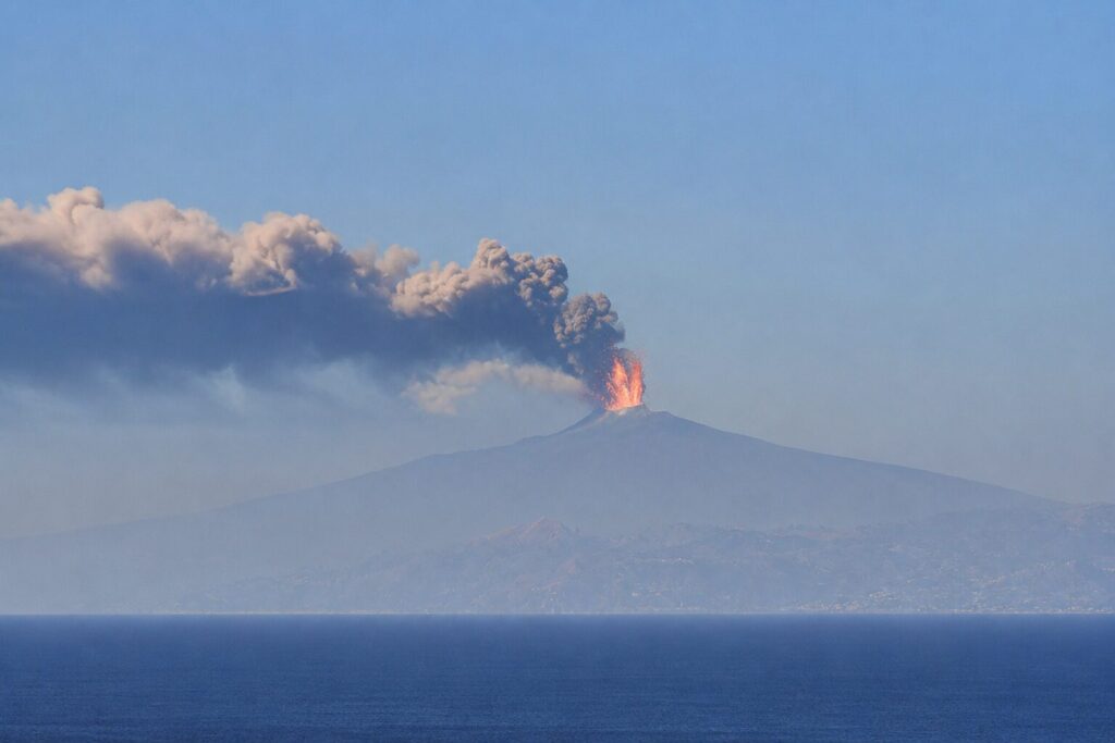 eruzione etna reggio calabria 17 agosto 2026
