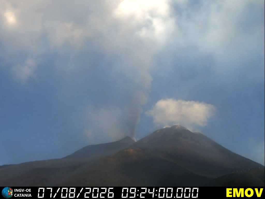 etna eruzione oggi